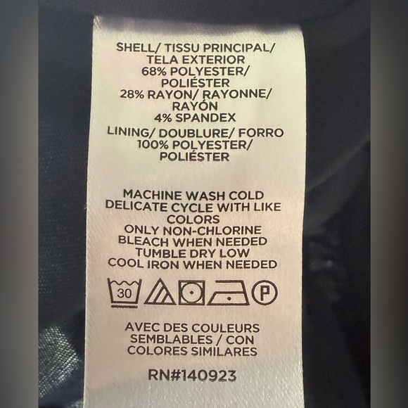 LOFT Scalloped Y Neck Swing Dress Size Small - Picture 7 of 7